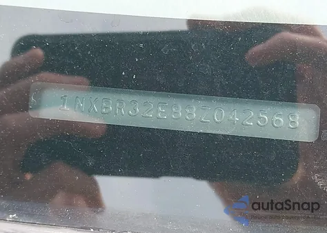 2008 Toyota Corolla Le from USA, damaged, VIN 1NXBR32E88Z042568